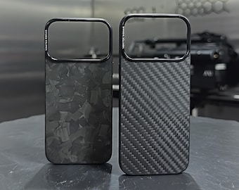 Placa trasera ultradelgada de fibra de carbono seca para iPhone 17 Pro Max: una alternativa minimalista.