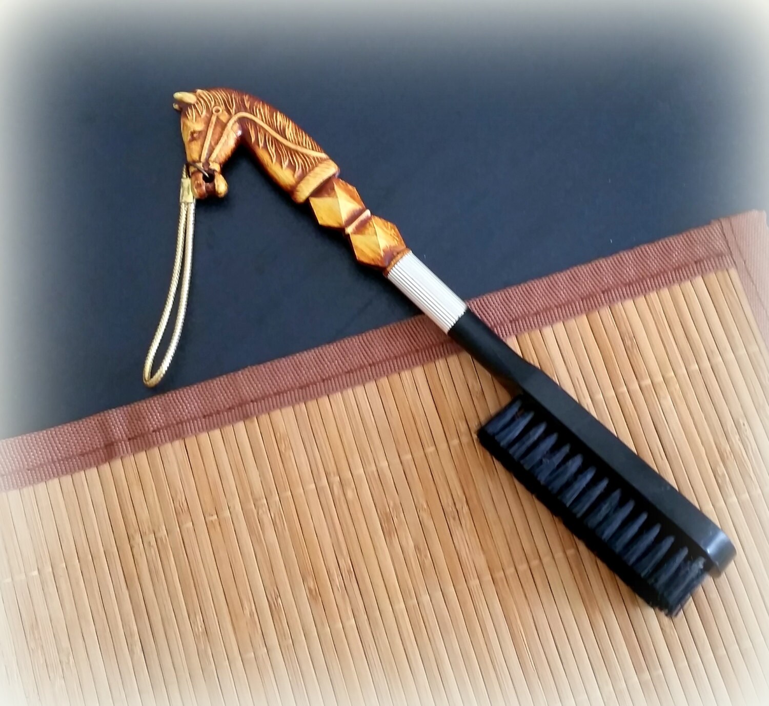 Horse Head Clothes Brush Vintage Clothes Brush Cool Gift Etsy