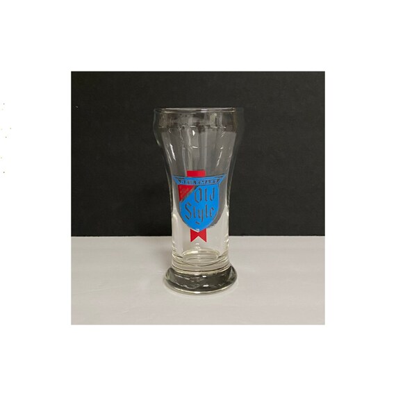 Vintage Heileman's OLD STYLE Beer Glass Vintage Bar Ware Etsy