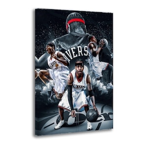 アレン・アイバーソン フレーム付きフォトプリント Allen iverson print - Etsy 日本
