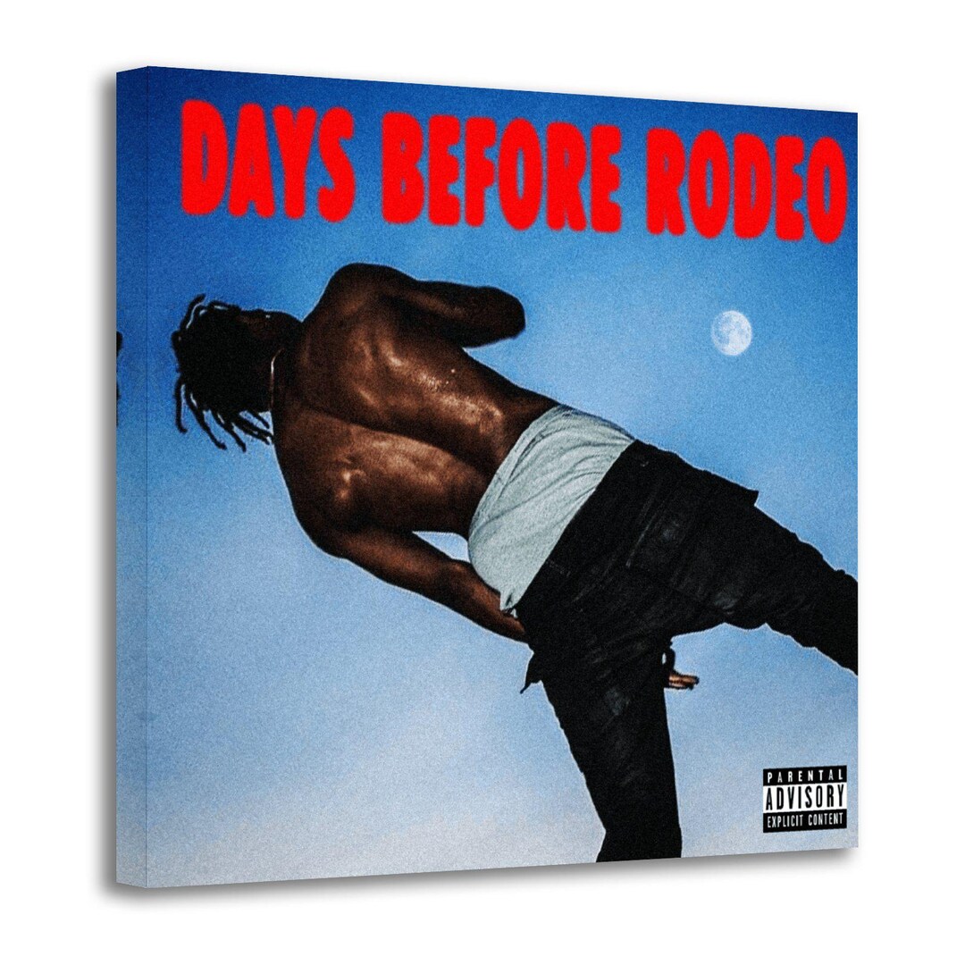 Days Before Rodeo Canvas Art Print, Music Album Poster - Etsy