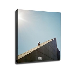 Daniel Caesar Freudian Album Art Canvas Print, Music Wall Decor Home Poster