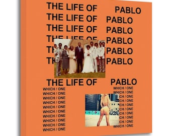 Kanye - West The Life Of Pablo Leinwand Wand Kunst Poster Bild Druck Wohnzimmer Wände Decor Home Posters