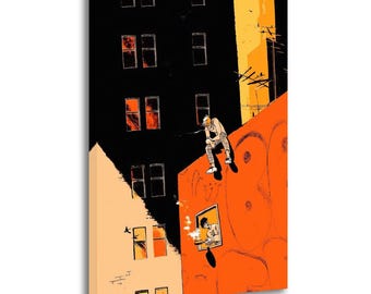 Banana Fish Anime Art Print - Decor Home Canvas Poster