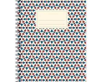 Notizblock A5 | Muster Marokko Nr. 7 | Notizbuch | Notizheft | Schreibblock | Notizbücher | Schreibheft | notebook
