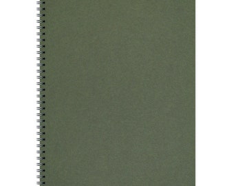 Notebook DIN A4 - Color Forest Green