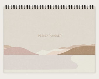 Weekplanner A4 | Abstracte vormen Nr. 4 | 60 pagina's