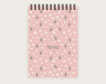 To-Do Liste A6 | Boho Floral Pattern Nr. 3