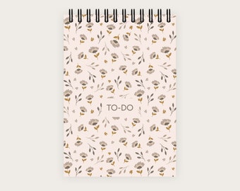 To-Do Liste A6 | Boho Floral Pattern Nr. 2