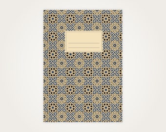 Notebook Stapled A5 Moroccan Pattern No. 3