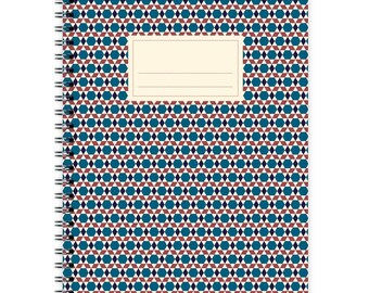 Notizblock A5 | Muster Marokko Nr. 8 | Notizbuch | Notizheft | Schreibblock | Notizbücher | Schreibheft | notebook