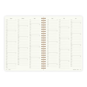 Calendar A5 2024 Horizontal or Vertical Layout Ruled or Dot Grid image 3