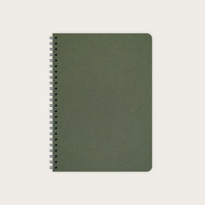 Notizblock DIN A5 - Farbe Waldgrün