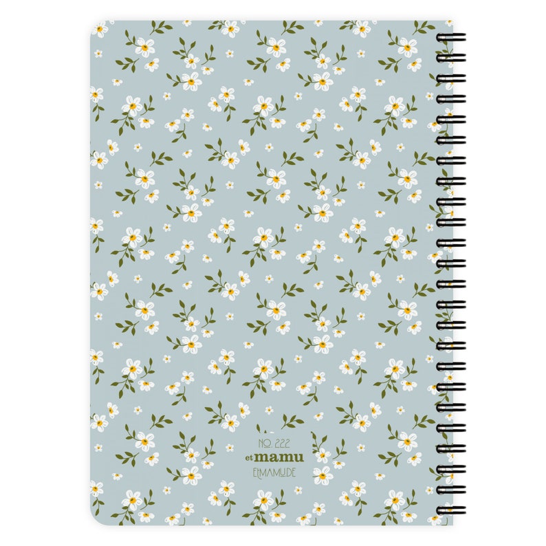 Notebook A5 Boho Floral Pattern Nr. 4 image 6