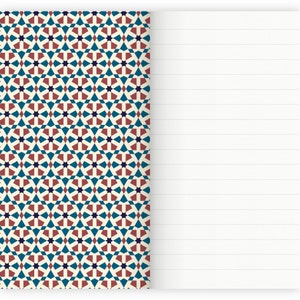 Notebook Stapled A6 Moroccan 7 journal note pad memo image 4