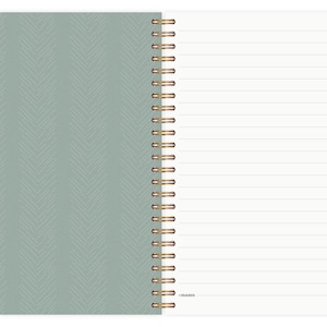 Notizblock A5 Chevrons Tower Grey Notizbuch Notizheft Schreibblock Notizbücher Schreibheft notebook Bild 5