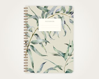 Notebook A5 | Wild Leaves Print