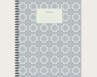Notizblock A4 | Azulejos Pattern Nr. 1