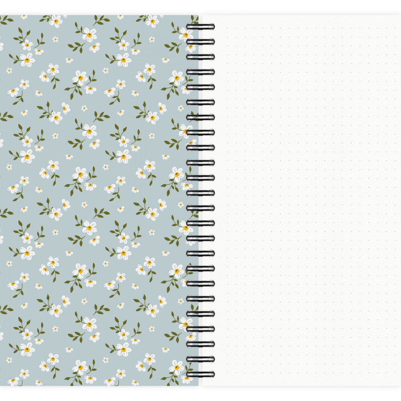 Notebook A5 Boho Floral Pattern Nr. 4 image 5