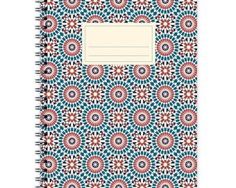 Cuaderno A5 / Patrón marroquí #6