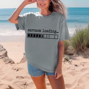 Sarcasm Loading Shirt for Healthcare Workers Funny Nurse T Shirt Medical Humor Tee CNA ER Doctor Gift Paramedic EMT Gift Idea