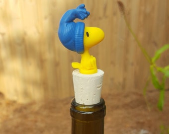 Woodstock Wine Bottle Stopper Peanuts