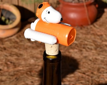Snoopy Wine Bottle Stopper Space Astronaut NASA