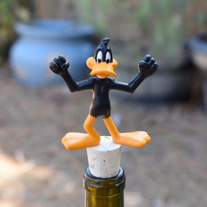 Daffy Duck Wine Bottle Stopper