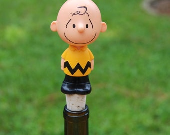 Charlie Brown Wine Bottle Stopper Peanuts