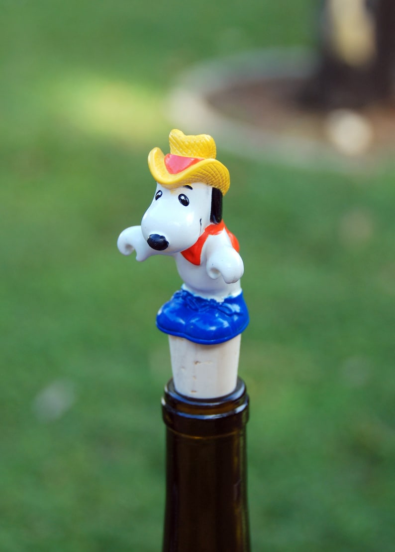 Peanuts Wine Bottle Stopper Snoopy Charlie Brown Lucy Linus Etsy