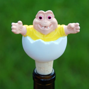 Baby Sinclair Dinosaur Wine Bottle Stopper, Disney Egg