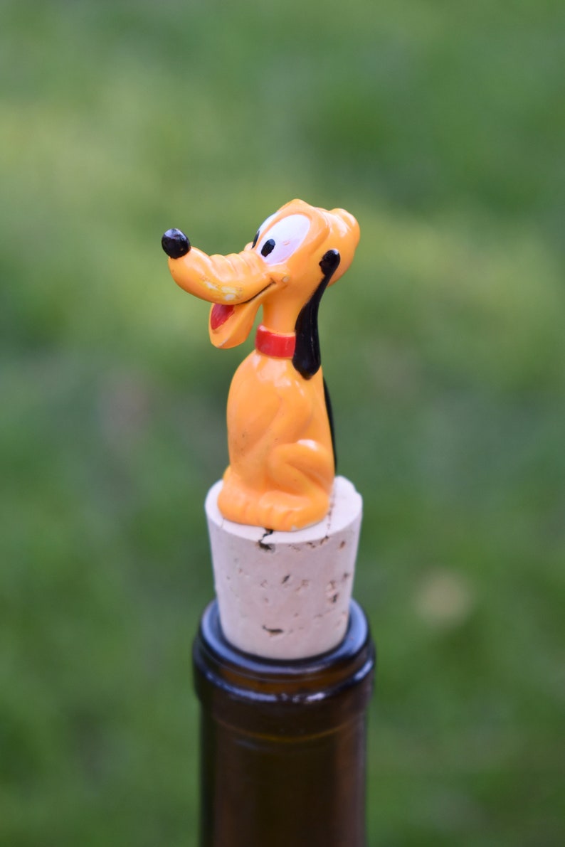 GulfCoasters Pluto Wine Bottle Stopper