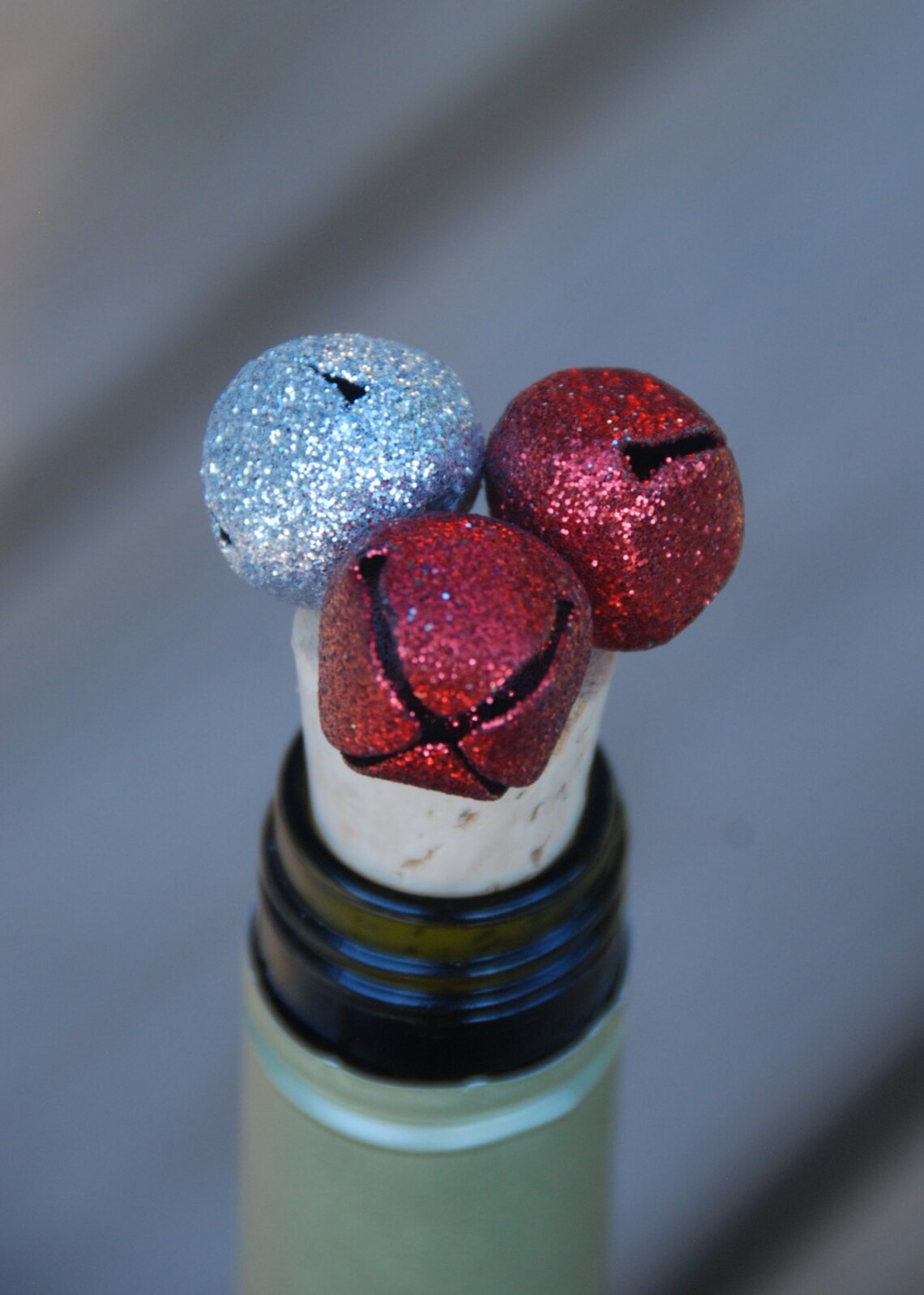 Jingle Bells Wine Bottle Stopper Etsy