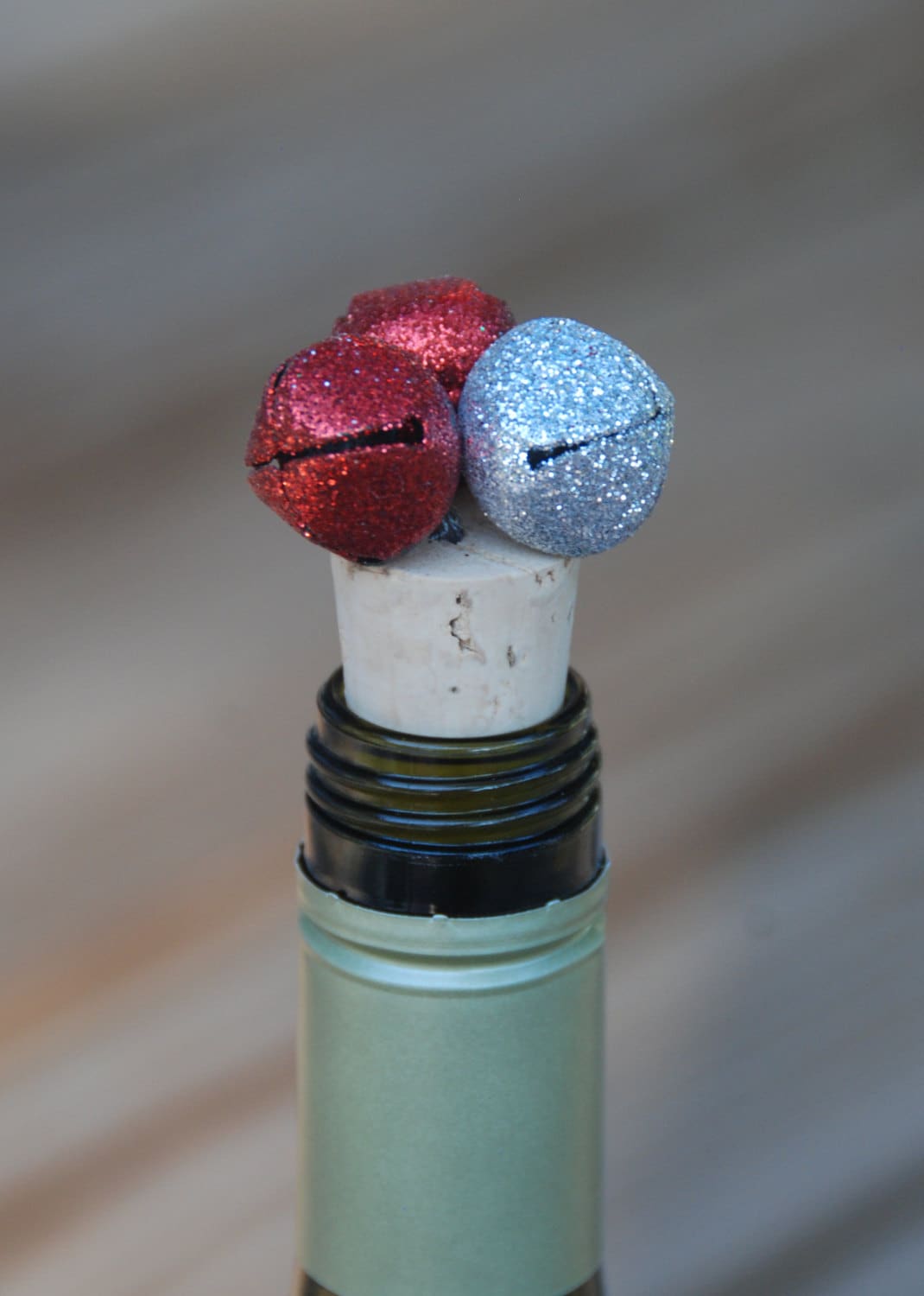 Jingle Bells Wine Bottle Stopper Etsy