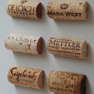 Wine Cork Magnets Regular and Strong image 1