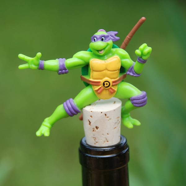 Donatello Wine Bottle Stopper Teenage Muntant Ninja Turtles TMNT