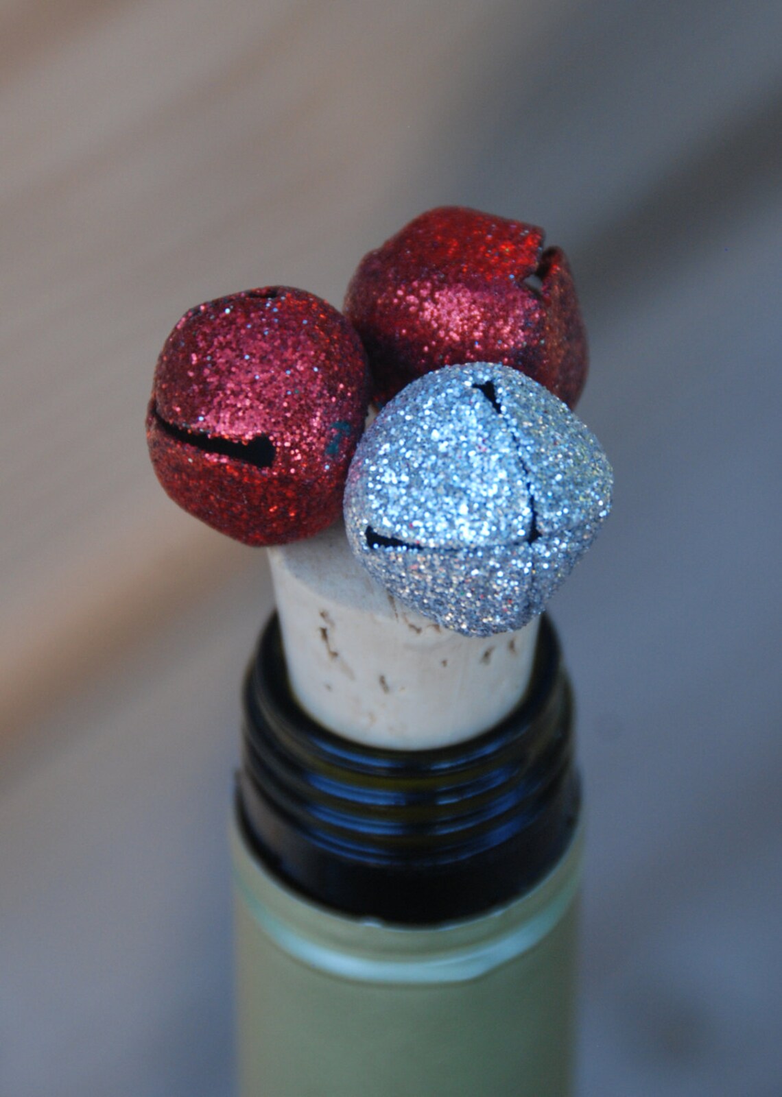 Jingle Bells Wine Bottle Stopper Etsy