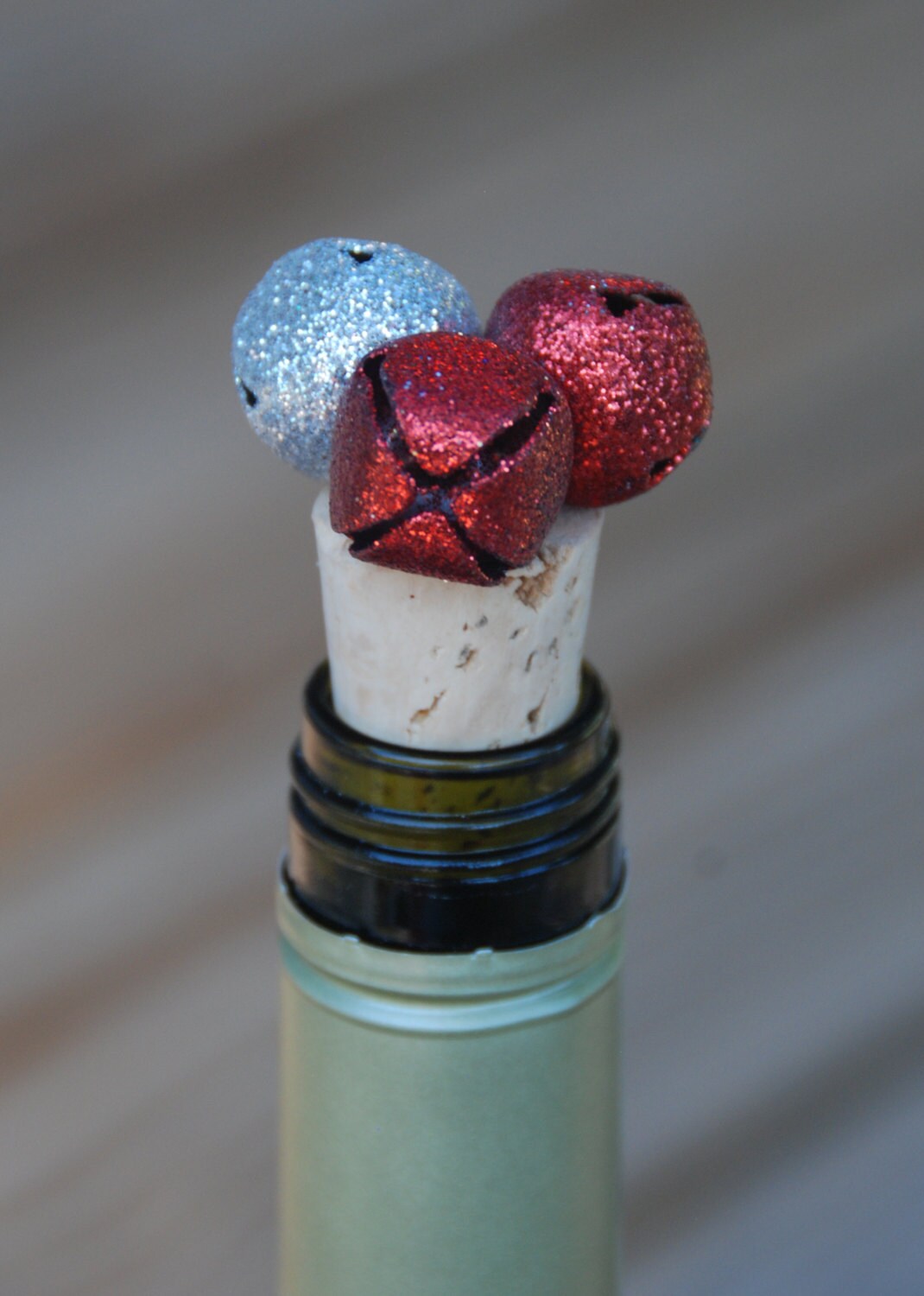Jingle Bells Wine Bottle Stopper Etsy
