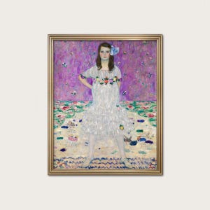 Mada Primavesi — Gustav Klimt, 1912. Vintage Art Nouveau Portrait Art. (Digital Download)