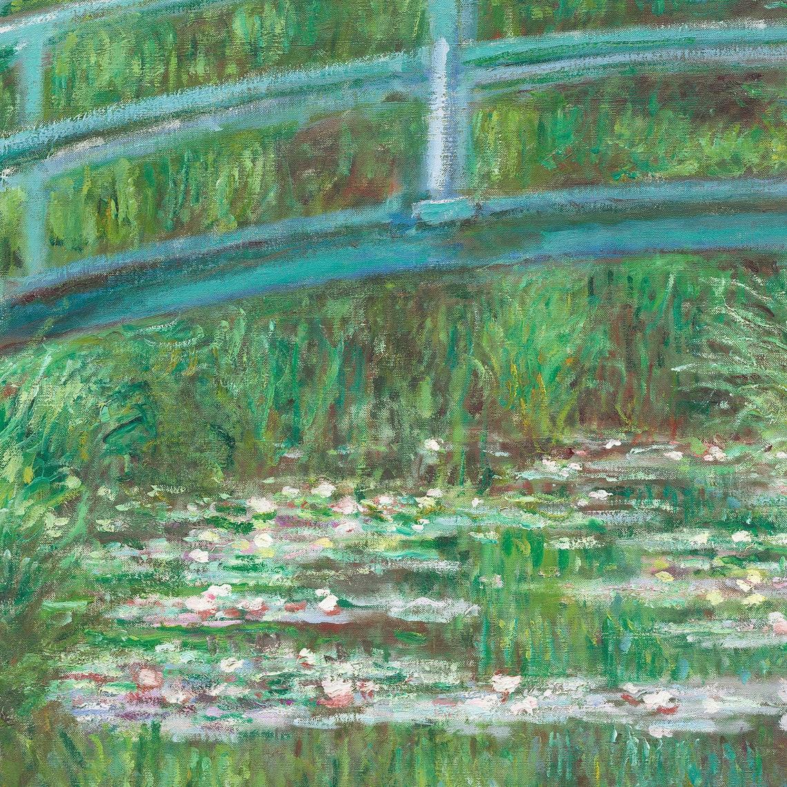 Download 1890s Claude print Water lily pads pond Etsy