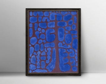 Late Evening Paul Klee Print PRINTABLE - vintage abstract art, landscape art