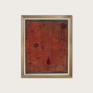 Cinabrio. 1930. Paul Klee. Estudio moderno. (Descarga digital)