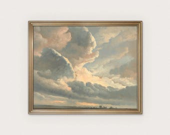 穏やかなセーヌ川の風景画｜フランスの田園風景｜シャルル＝フランソワ