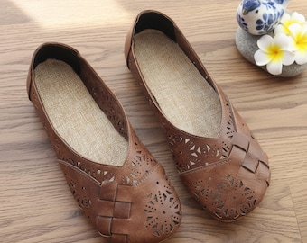 Baotou Breathable Slip-On Flats | Soft Lightweight Everyday Comfort Shoes