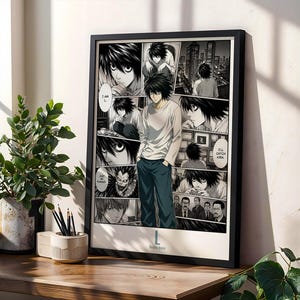 Death Note L Poster - Etsy