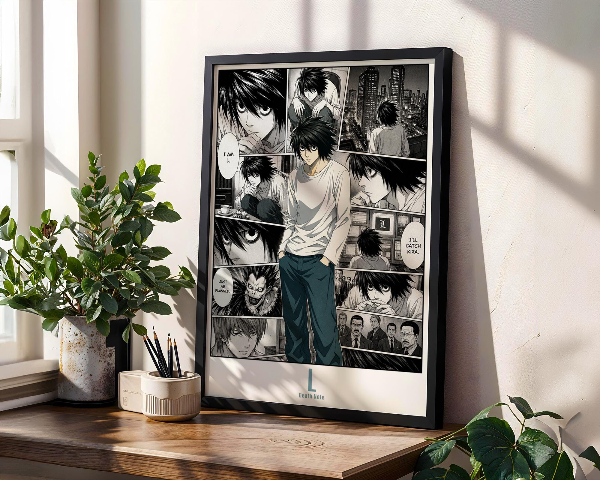 Death Note L Poster - Etsy