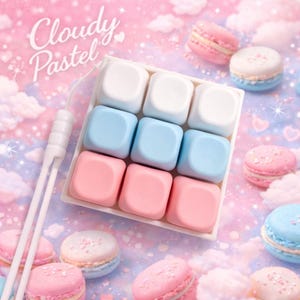 Porte-clés cliquable 9 touches, joli jouet esthétique de bureau, touches MOA, clic satisfaisant, cadeau d'anniversaire