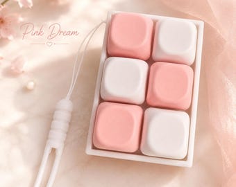6-Key Keyboard Fidget Clicker | 2x3 MOA Keycap Desk Toy | ASMR Mechanical Switch Tester | Cute Keychain Gift