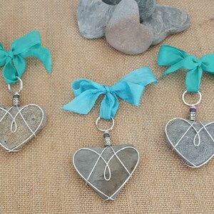 Beach Heart Keychain Car Charm Sweet Sixteen. New Home Gift Valentine Gift image 3