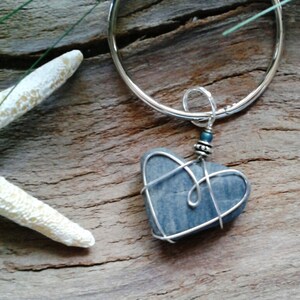 Beach Heart Keychain Car Charm Sweet Sixteen. New Home Gift Valentine Gift image 5